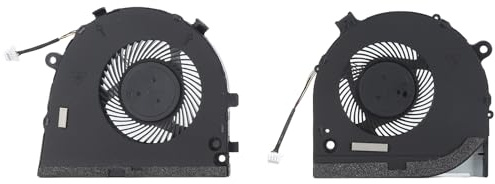 Laptop-CPU-GPU-Lüfter, für G3 3579 G3 3779 G5 5587 CPU-GPU-Kühler, Geräuscharmer Notebook-Lüfter, Laptop-Lüfter, Effiziente Wärmeableitung