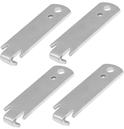 iplusmile Outil De Tension De Câble Manuel en Acier Réglable 4 Pcs pour Clôture Agricole, Serrage-Joint Robuste pour Torsion Et Tension Fil Métallique, Usage Multipurpose Jardin Et Ferme