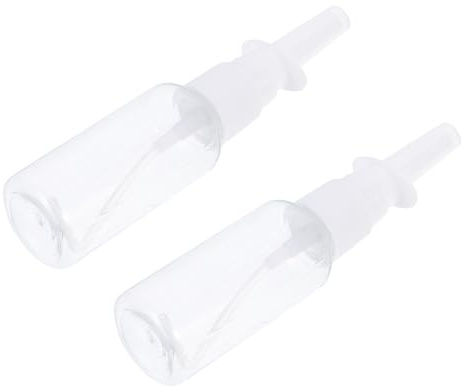 Hohopeti Irrigadores para 2 Piezas 20 Ml Lavadores Manuales de Plástico Duradero Botellas Spray Compactas para Limpieza Nasal Segura y Práctica