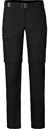 Bergson Bennett Zipp-Off | Damen Wanderhose - Vielseitige Damen Zipp-Off Wanderhose im Slim Fit, Normal-/Kurz-/Langgrößen, bielastischer 4-Wege-Stretch, schnelltrocknendes dryprotec Gewebe, wasserabw