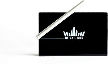 Royal Box snusdoserare – elegant och glänsande – röd – 86 mm x 54 mm x 8 mm