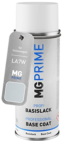MG PRIME Autolack Spraydose für Volkswagen VW LA7W / A7W / 8E Reflexsilber. | Brillant Silber / Reflexsilber Metallic, Basislack, Sprühdose 400ml