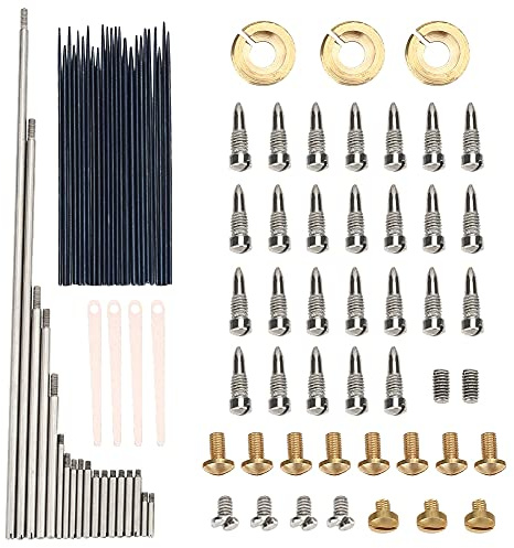 Saxophon Reparatur Kit, Altsaxophon Ersatzteile Schrauben Federn Set Blasinstrument Ersatzzubehör