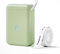 NIIMBOT D110 Etichettatrice con Nastro, Stampante per Etichette Piccola,Connessione Bluetooth,Etichetta Impermeabile,App versatile,per l'organizzazione di ufficio e casa Ricaricabile Verde