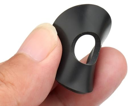 GAOHUAF Lot de 20 Rondelles Plates Noires en Caoutchouc Souple Haute Élasticité, M2-M12, Isolantes Et Résistantes Aux Hautes Températures. Joints D'étanchéité(8 * 16 * 2mm)