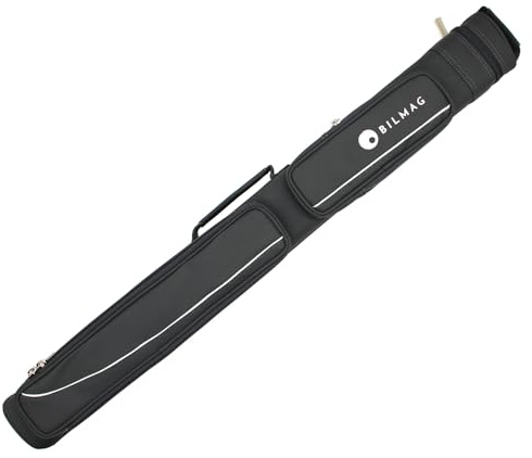 BILMAG Queueköcher LUNAR 2/3 – Premium Billard Queue Tasche, 85 cm