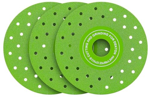 Mucshim Disque abrasif plat ultra fin multi-pores pour scies diamantées 115 mm