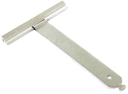 Support pour volet roulant, couverture avec feutre, ressort de sécurité et de fixation, floqué, type fente, sangle en T, longueur 136 mm