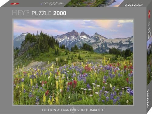 Heye Tatoosh Mountains Puzzle, White