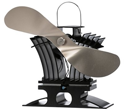 Ecofan Belair Ventilateur de poêle - Technologie Basse température - 140 CFM Idéal pour poêles à gaz et granules - Alimenté à la Chaleur, Circulation d'air Efficace & économies de Combustible