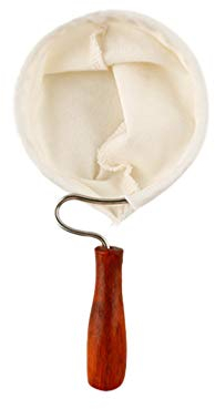 Angyu Kaffeefilter Mesh Wiederverwendbare Kaffeefilter Werkzeug Feines Netz Mit Griff für Meisten Kaffeemaschinen (Wie das Bild,19.5 * 10 cm)