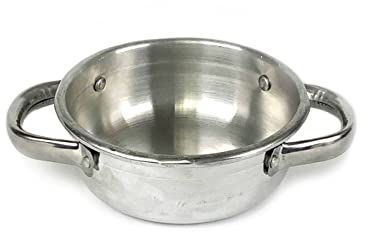 Tredoni Sartén Auténtica Shakshuka de 12cm - Sartén y Plato para Servir de Aluminio con Doble Asa (12 cm)