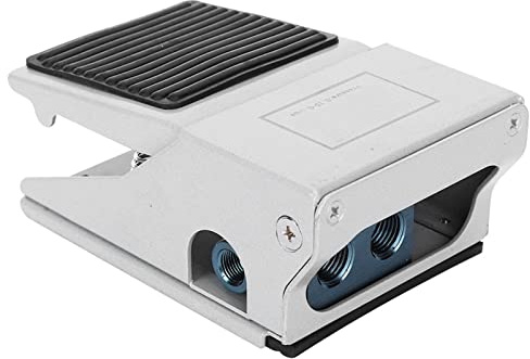 pneumatisches Fußpedal, 3-Wege-2-Positionen-Fußpressensteuerung, 3-Wege-Fußbetätigung mit 2 Positionen, G1/4-Gewinde, pneumatischer Pedalventilschalter mit Gewinde, Modell: FV-320