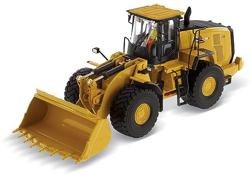 Diecast Masters 85684 - Chargeuse sur pneus Caterpillar, Next Gen Cat 980, échelle 1:50, env. 7,0 x 7,7 x 20,1 cm, à partir de 14 Ans