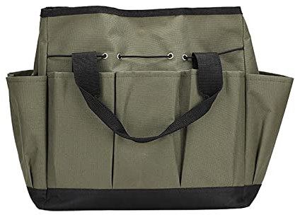 SLEDEZ Borsa Porta Attrezzi da Giardino Kit di Attrezzi Portatili for Esterni Borsa Multifunzionale in Tessuto Oxford