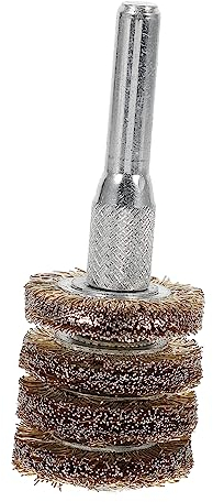 BomDog Roue de Polissage, Brosse Métallique, Petite Brosse Métallique, Brosse Métallique Pour Meuleuse, Brosse Métallique