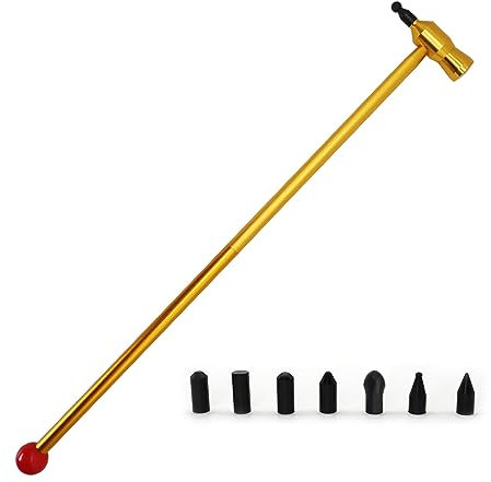 Auto-Ausbeulhammer aus Aluminiumlegierung, Karosserie-Ausbeuler, Abzieher, Hagel, Grubenoberflächen, Blech, Nivellierhammer