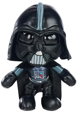 Disney Star Wars Darth Vader Plüschfigur 25 cm – Kuscheltier Sith Lord zum Sammeln und Spielen, weicher Materialmix, detailreicher Charakter, Fanartikel für Kinder und Fans