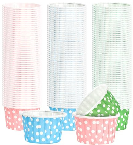 150 Stück Papier Muffinförmchen für Hochzeit,Geburtstag und Party | Wasserfest und ölfest, für Cupcake und Muffin Backen, ideal für Hochzeit, Geburtstag und Weihnachts-Partydekoration