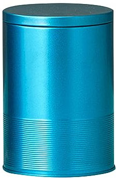 Vynetra Scatola da tè unica in metallo per conservare il tè sfuso, contenitore per tè in metallo, contenitore per tè