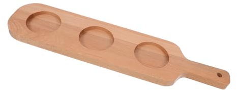 Anneome Support De Verre à Liqueur De Vol avec Plateau De Service pour Bars Karaokés Et Dégustation De Bières Artisanales