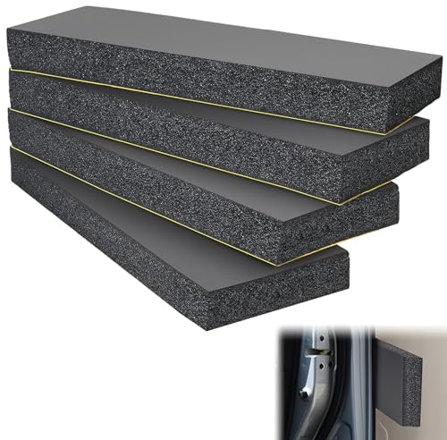 4X Garagen Wandschutz Selbstklebend Kantenschutz Schaumstoff 30x10x3cm | Extra dicker Schaumstoff-Kantenschutz für die Garage,Schützt Autotüren beim Öffnen effektiv vor Kratzern