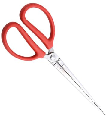 TOGEVAL Pinza Multifuncional de Inoxidable para y Basura Diseño Antideslizante con Mango Ergonómico Cómodo Apertura Amplia para Pinzar Cangrejos Langostas y Recoger Desechos Domésticos