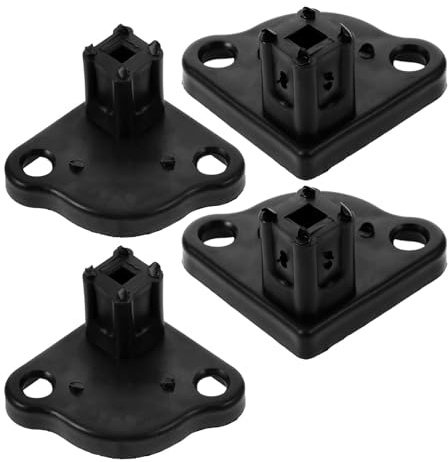 IOBIDDYS Soportes Inferiores para Toldos de Vehículo 4 Piezas de PP Fáciles de Instalar y Almacenar Accesorios para Camping al Aire Libre