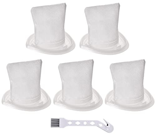 Anewise EVF100 Filter Replacement for Black & Decker Dustbuster Hand Vacuum BDH7200CHV, BDH9600CHV, BDH1200NVAV, HNV215B10, HNV215BW52, HNV220BCZ03, HNV220BCZ26, HHS315J01, HHS315J06, 5 Pack