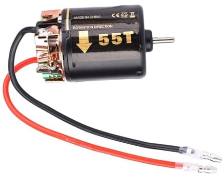 HERCHR Motores Eléctricos RC, Motor Sin Escobillas Universal 540 Modelo RC Motor De Coche 35T 45T 55T Modelo RC Accesorios De Coche para Camiones Grandes/Modelo De Coche De Escalada(55T)