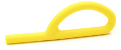ARK® Grabber Goshabunga Tube mit einfacher Handhabung für Kinder durch Schlaufenform (glatt, weich, gelb)