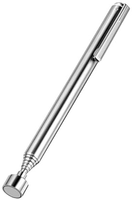XKSOCT Teleskop-Magnetstab aus Edelstahl - Starker Magnet bis zu 64cm für Schlüssel, Münzen, Schrauben, Stifte und Metallteile.