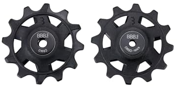 BBB Cycling RollerBoys 12T SR Pulley Wheels | SRAM Compatible | High Performance Composite Material | 12-speed Groupsets |Durable and Efficient Derailleur Jockey Wheels | BDP-10