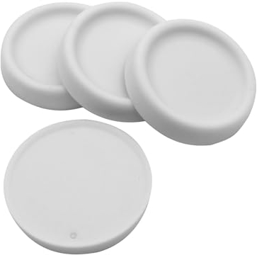 KENSHIRE Anti vibration pads base foot for universal washing machines, anti vibration mat for washer tumble dryer wash machines and dishwashers 4 Pack