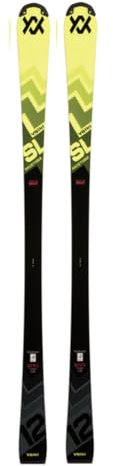 Volkl Ski-Set Racetiger SL R WC Fis + Bindungen Comp 20, Gelb, Herren – Größe 165 – Gelb