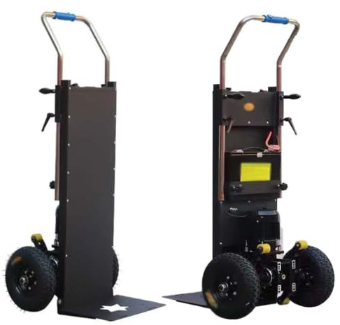 Generisch Elektrischer Treppensteigerwagen 1200 W 1500W Elektrischer Treppensteiger Sackkarren zum Bewegen von Hochleistungs Treppensteigern mit Einer Tragkraft von 400 kg