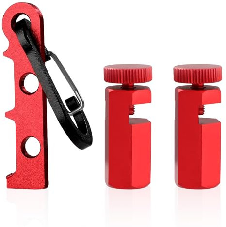 2pcs Jauges d'Escalier Hautes pour Équerre de Charpente avec Support et Mousqueton, Gabarit de Charpente pour Équerre Rapide Boutons de Jauge d'Escalier Butées d'Équerre de Charpente