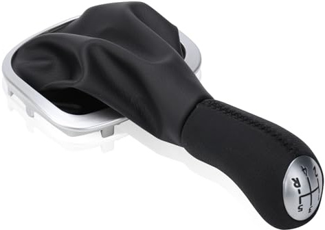 5 Vitesses Pommeau de Levier de Vitesse avec Soufflet Compatible avec Clio 3 4 Megane 2 3 Scenic 2 Twingo 2 Sandero