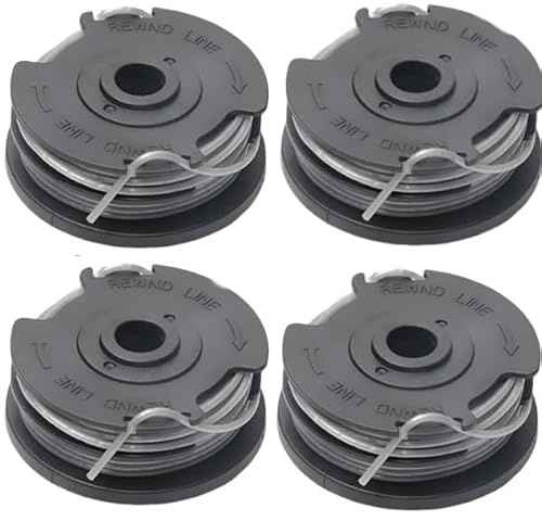 4 Bobinas de hilo de repuesto Compatible con Bosch ART 24 27 30 ART 30-36 li, F016800351 Bobina de Alambre de Repuesto