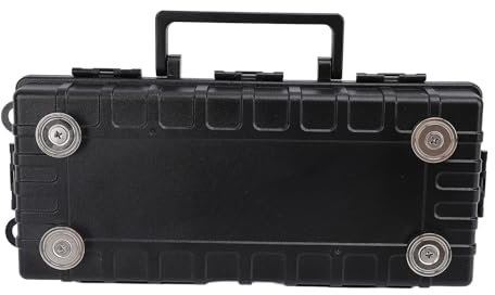 Magnetschlüssel Organizer, Wasserdichtem Magnetschlüsselbox mit Starken Magneten, Ideal Unter Dem Autoschlüsselhalter für Ersatzschlüssel, Sicherheitsetiketten, Uhren