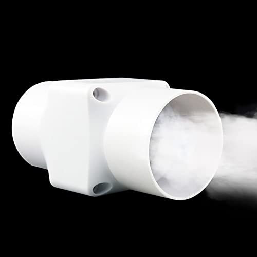 RWSXY Ventilatore di Estrazione per Condotto in Linea da 2,50 mm, diffusore, soffiante, Booster di Scarico HVAC per idroponica, Tenda da Coltivazione, Frigorifero, Ventola di circolazione dell'ari