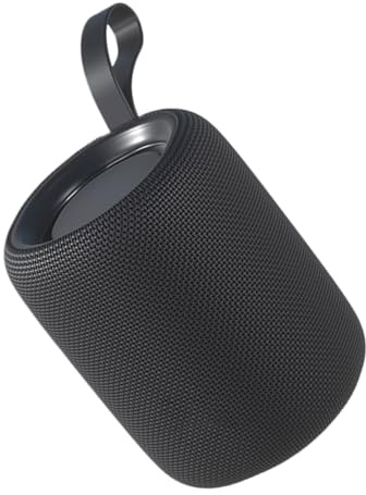 Siuwddee Altavoz Impermeable | Altavoces De Escritorio Inalámbricos para PC,Subwoofer Impermeable con Luz RGB Y Entrada para Tarjeta para Fiesta Piscina Playa Ducha Coche Jardín