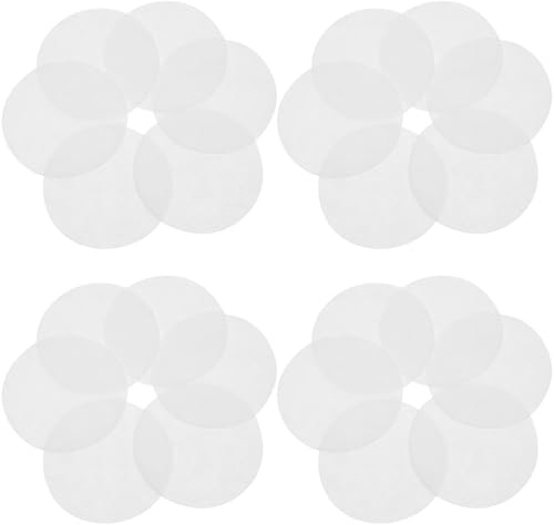 LIFKOME Almohadillas Faciales No Tejidas 200 Unidades Redondas 7,5 Cm Absorbentes Desechables para Cuidado Piel Uso Doméstico y Salón