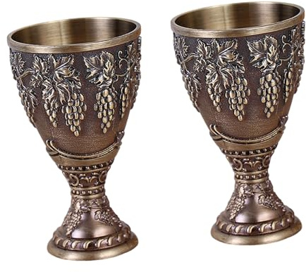 Recipiente multiusos de vidrio de metal resistente, perfecto para fiestas, restaurantes, regalos, copa de tallo de mezcla