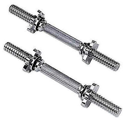 hobbyesport Paar Hanteln Benutzerdefiniert Federverschluss Durchmesser 25 mm Länge 35 cm für Training Fitness