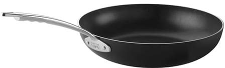 Padella Svasata in Alluminio Antiaderente Alblack Linea Agnelli 110 per induzione, Spessore 3mm, diam. 28cm