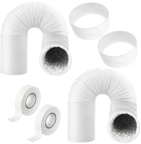 SPARES2GO Air Conditioner Hose Pipe Vent Extension Kit (12m x 5)
