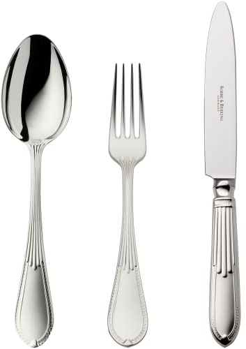 Robbe & Berking Belvedere 3 pcs. Couverts à Menu (plaqué Argent Massif 150 g)