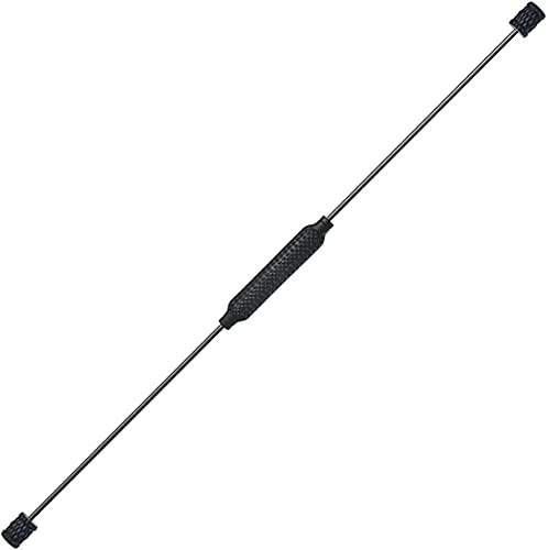 Sport Schwingstab Fitness Swingstick Schwerkrafttrainer zum Trainieren der Tiefenmuskulatur Vibrations-Elastikstange-Trainings-Fitness-Stick für Zuhause, Fitnessstudio, elastische Fitnessstange zur G