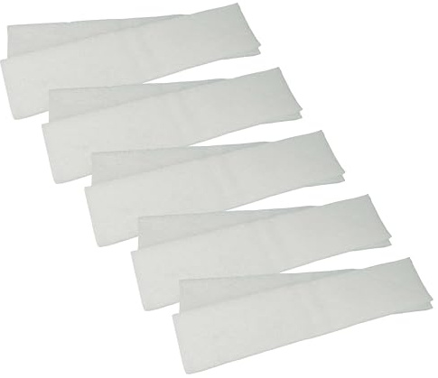 vhbw 10x Luftfilter G4 kompatibel mit Helios ELF-KWL 220 D/4/4 | KWL EC 220 D Lüfter, Badlüfter, Ventilator, Lüftungsgerät - Weiß